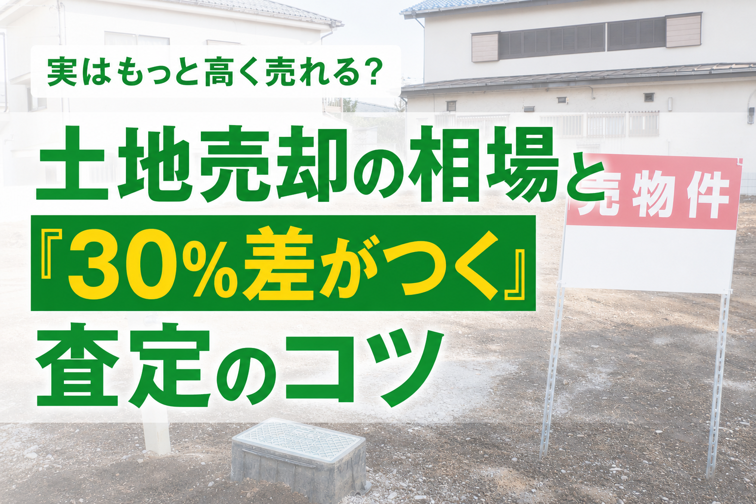 土地売却の相場はいくら？路線価・公示価格・実勢価格の使い分けと査定のコツ